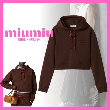 新作 MiuMiu(ミュウミュウ) パーカー・フーディ(レディース