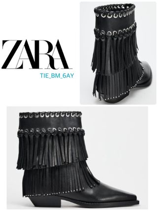 アンクルブーツ ZARA(ザラ) ブーツ(レディース) - 海外通販のBUYMA