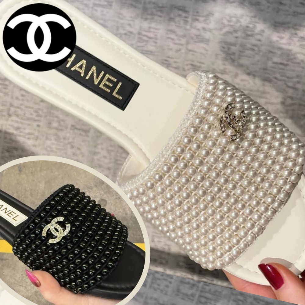 【CELINE】トリオンフ輝く♡リンピアストライプスリッパ セリーヌティーンキュイルトリオンフ オールブラック 199233BF4