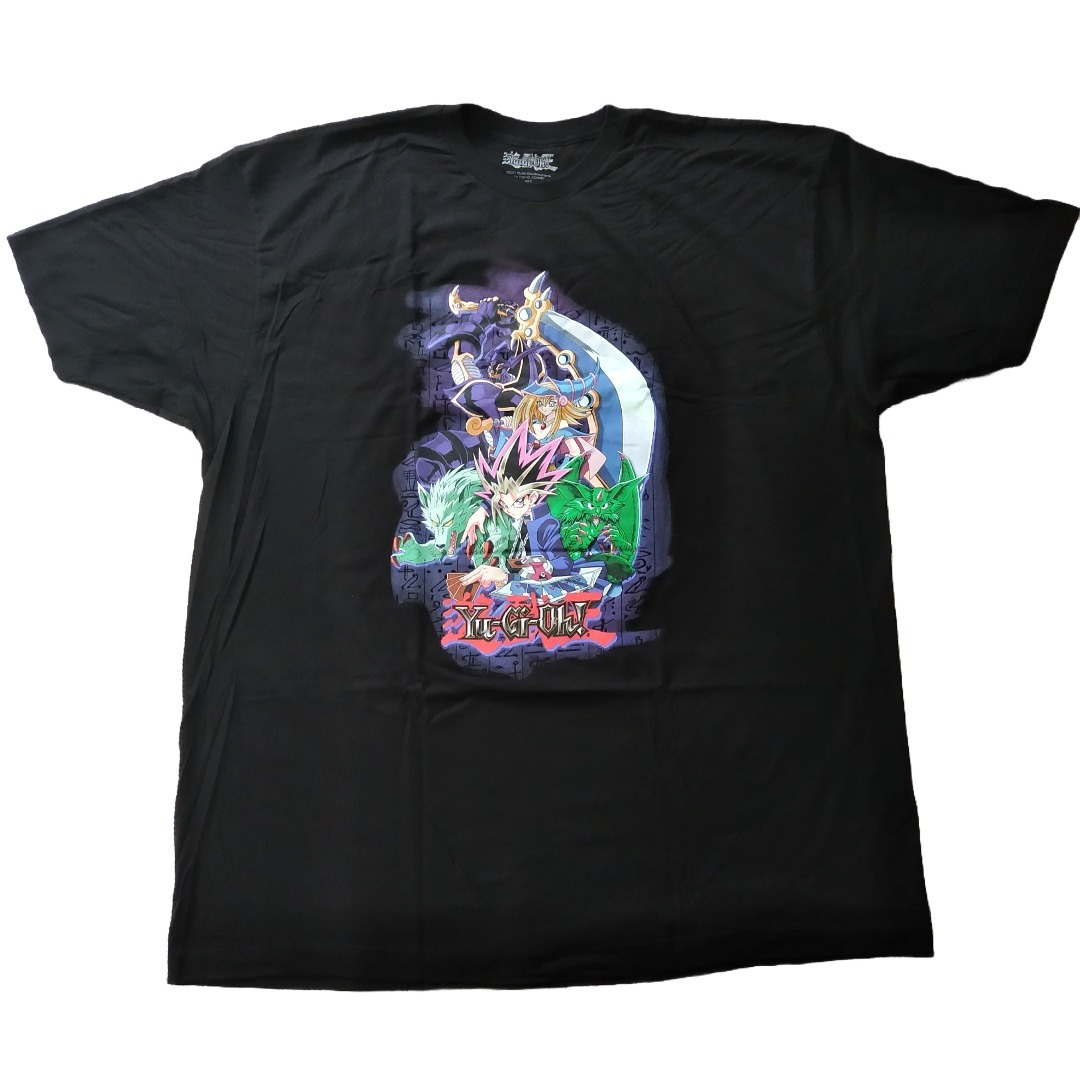 遊戯王 Tシャツ 黒 アニメT 遊☆戯☆王  海外公式