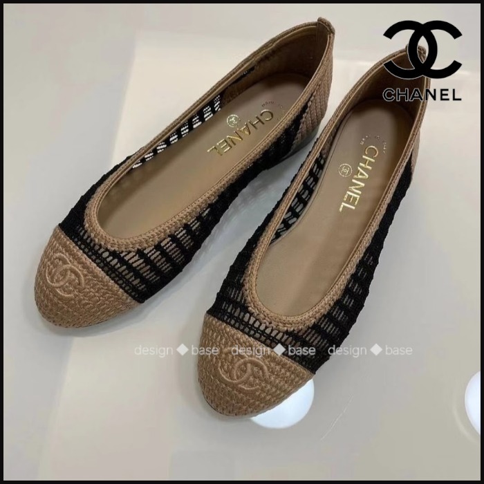★春のコーデにぴったり【 CHANEL 】バレリーナ