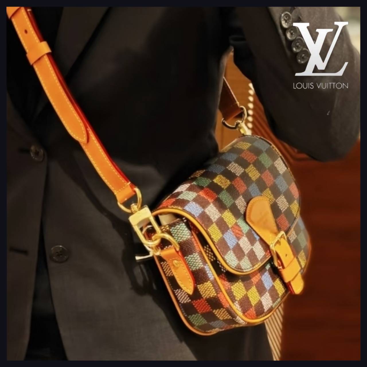 国内発送【お洒落で可愛い】Louis Vuitton モンスリMessenger PM