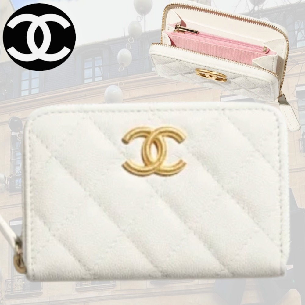 【毎回開けるのが楽しみになるピンク♪】CHANEL コインパース