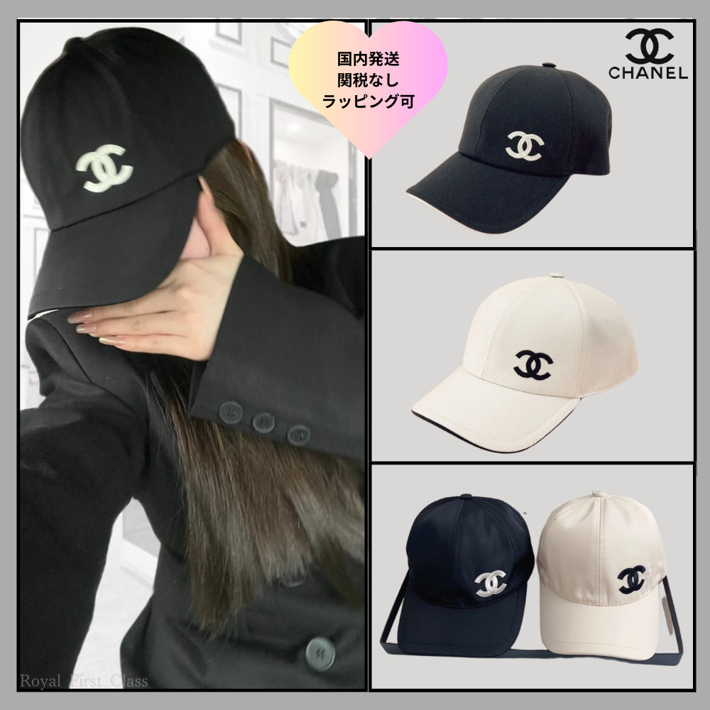 《バイカラー★シンプル＆上品》CHANEL シャネル キャップ 帽子