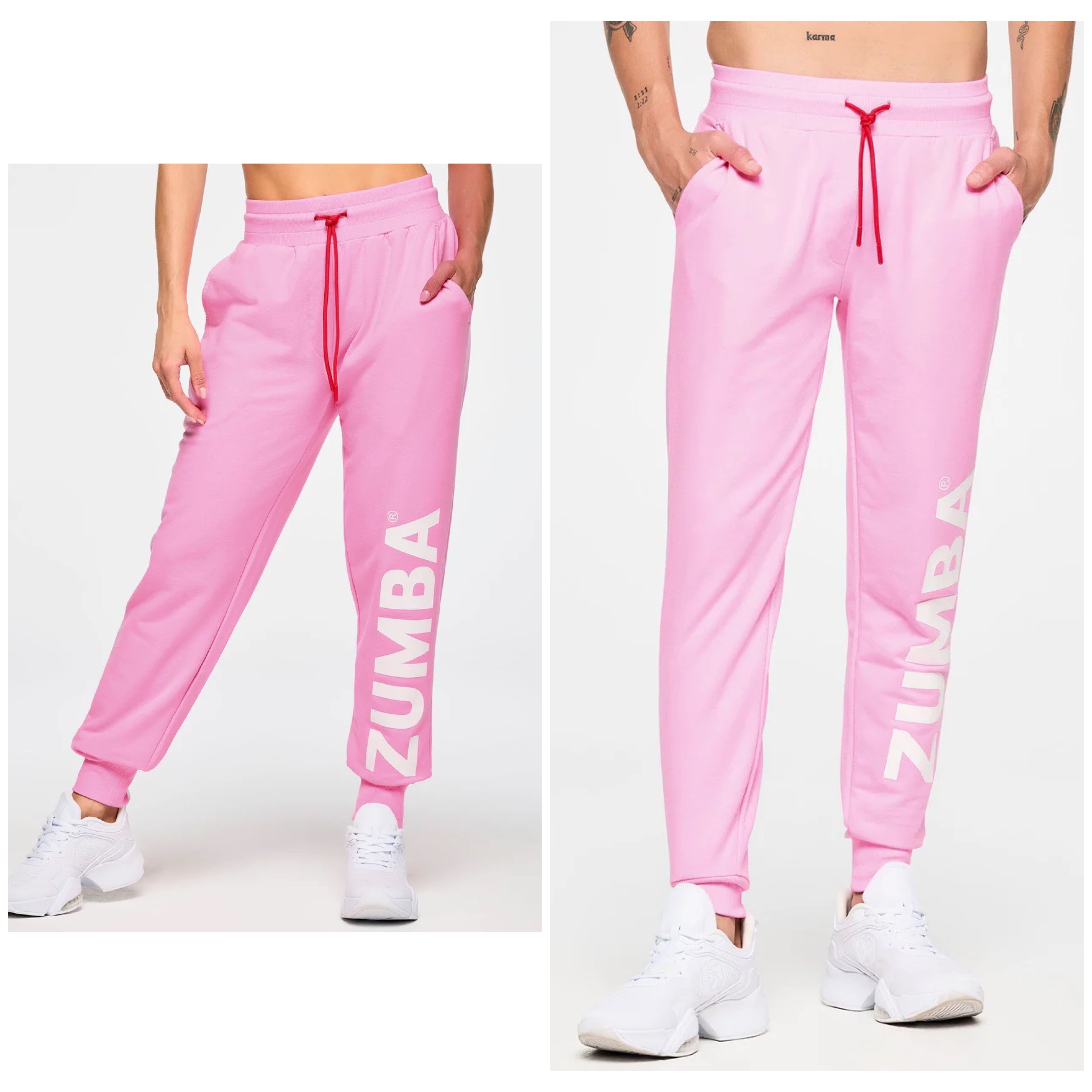 新作♪ユニセックス Zumba Love Sweatpant - Pink-A-Boo