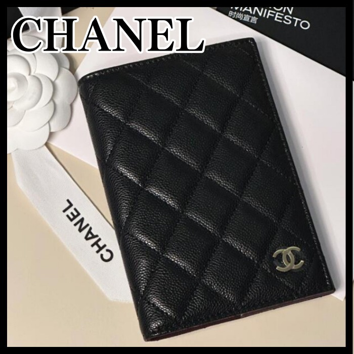 ◆大人気！シンプルで飽きがこない◆CHANEL パスポートケース