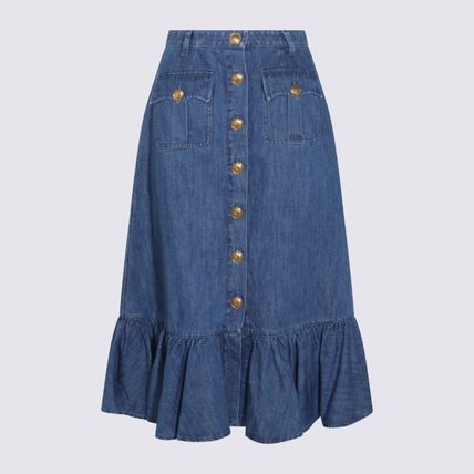 ブルー（青）系 VALENTINO(ヴァレンティノ) スカート(レディース