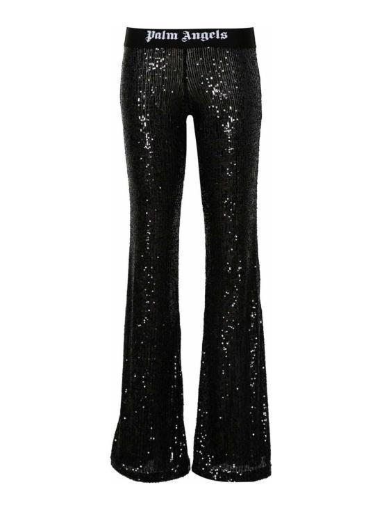 パンツ PALM ANGELS Women Pants PWCA101F24FAB0031010 Black