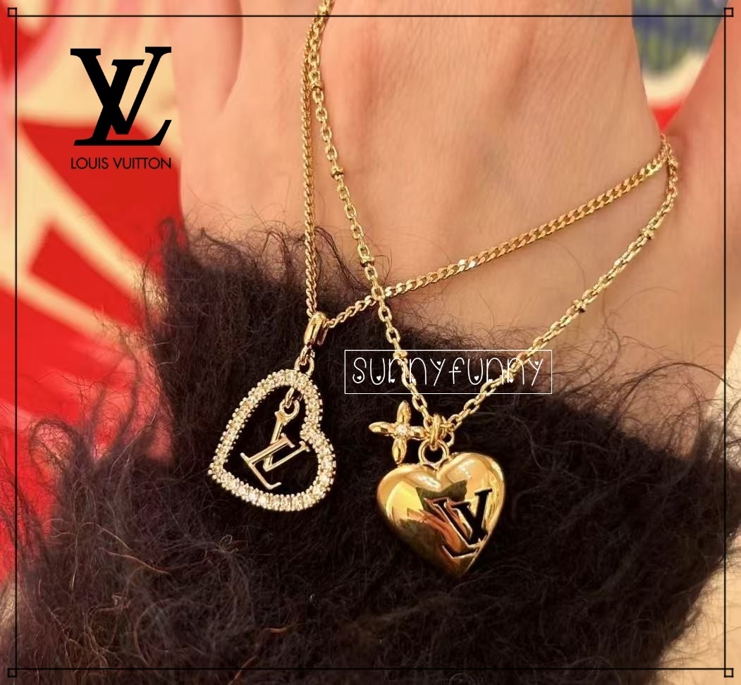 《25SS★》Louis Vuitton ネックレス ハート