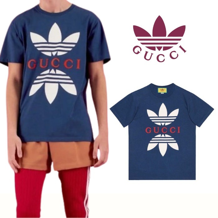 Tシャツ・カットソー Gucci x adidas Cotton Jersey T-Shirt