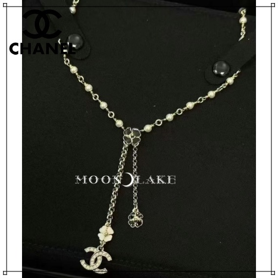 ≪25P★≫CHANEL ネックレス クローバー パール