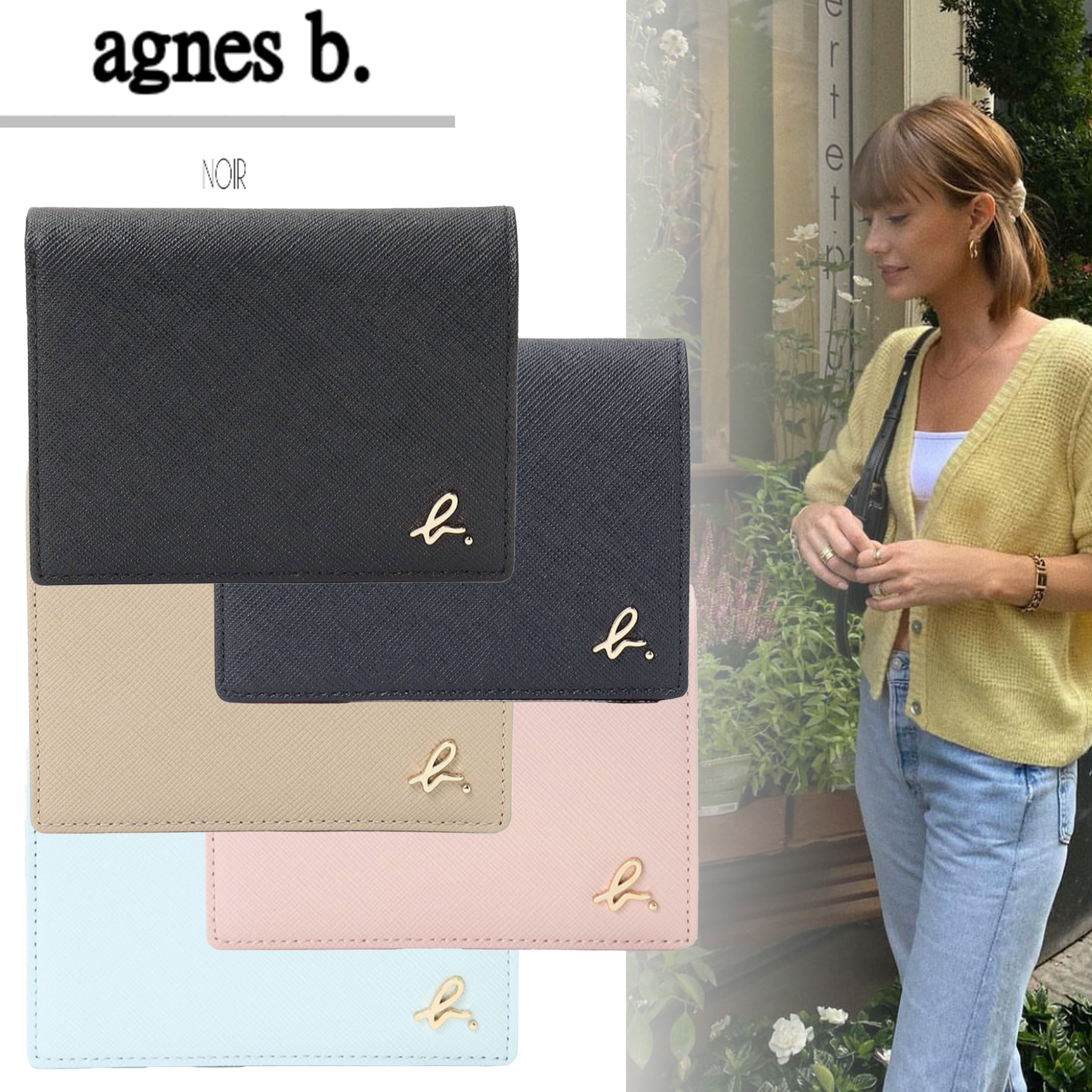 国内即発【agnes b.】EW13B−02 ウォレット