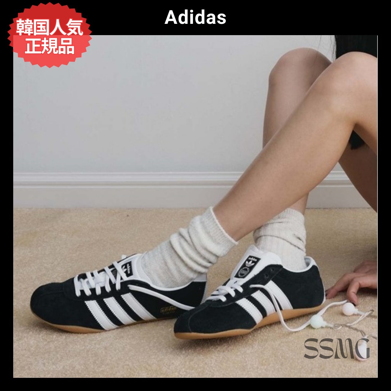 【Adidas】韓国人気◆TOKYO W [JI0183] ブラック 男女サイズ