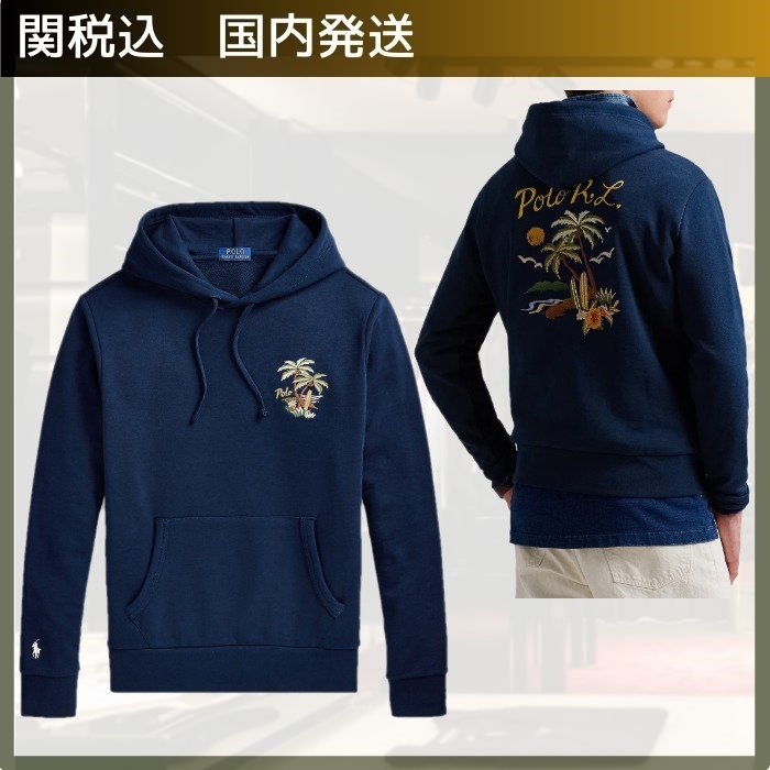 POLO RALPH LAUREN/ロゴパーカー ネイビー 長袖