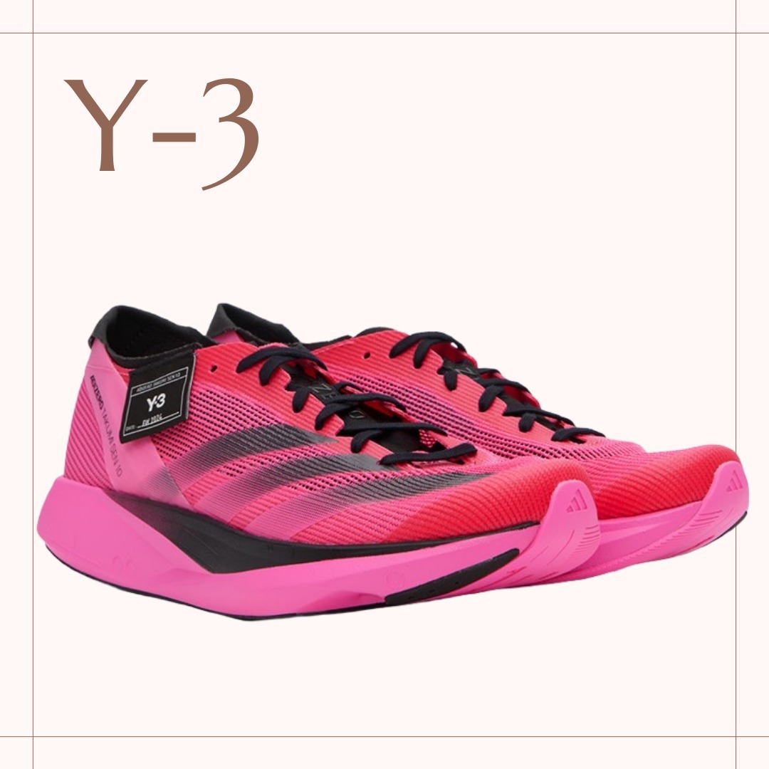 Y-3【春夏トレンドカラー】ピンク Takumi Sen 10 スニーカー