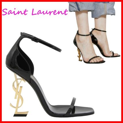 SAINT LAURENT オピュムヒールサンダル ゴールド 大人気 Thumbnail-8219270NL008008_A.