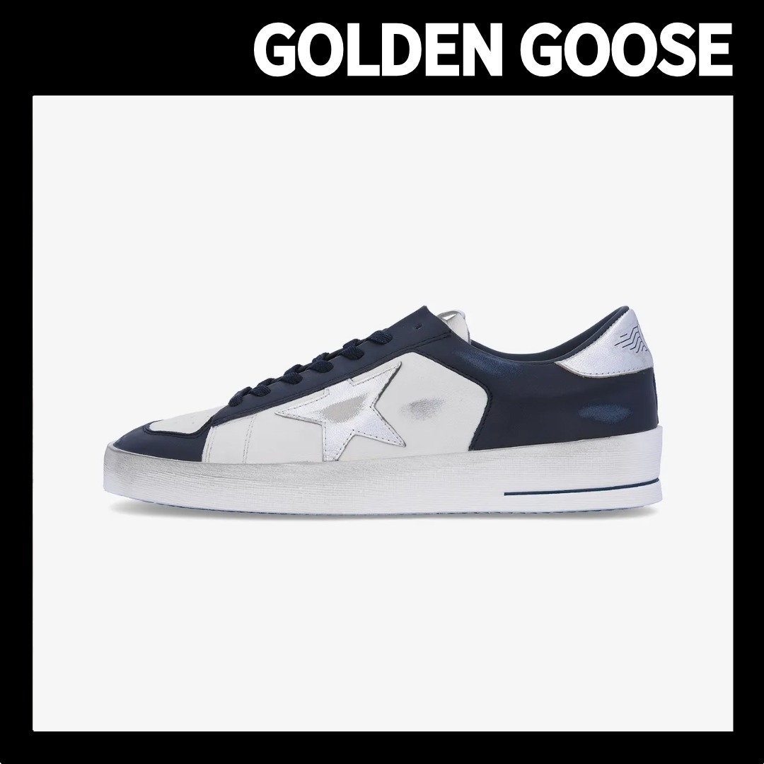 [GOLDEN GOOSE]スターダン シルバータップ スニーカー/追跡可能