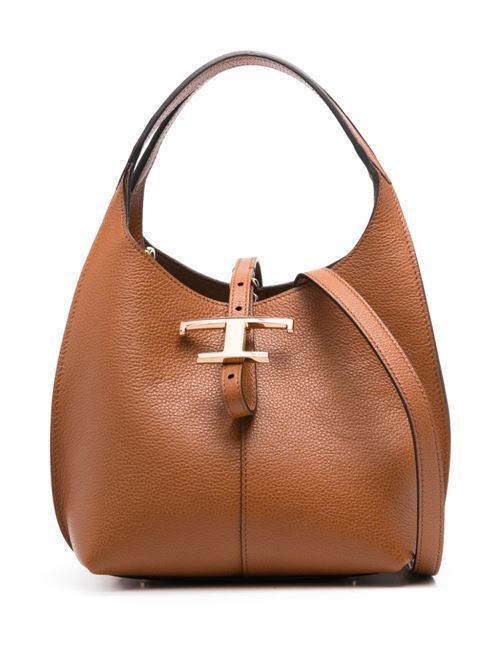 TOD'S トッズ T Timeless トートバッグ レザー 関税送料無料