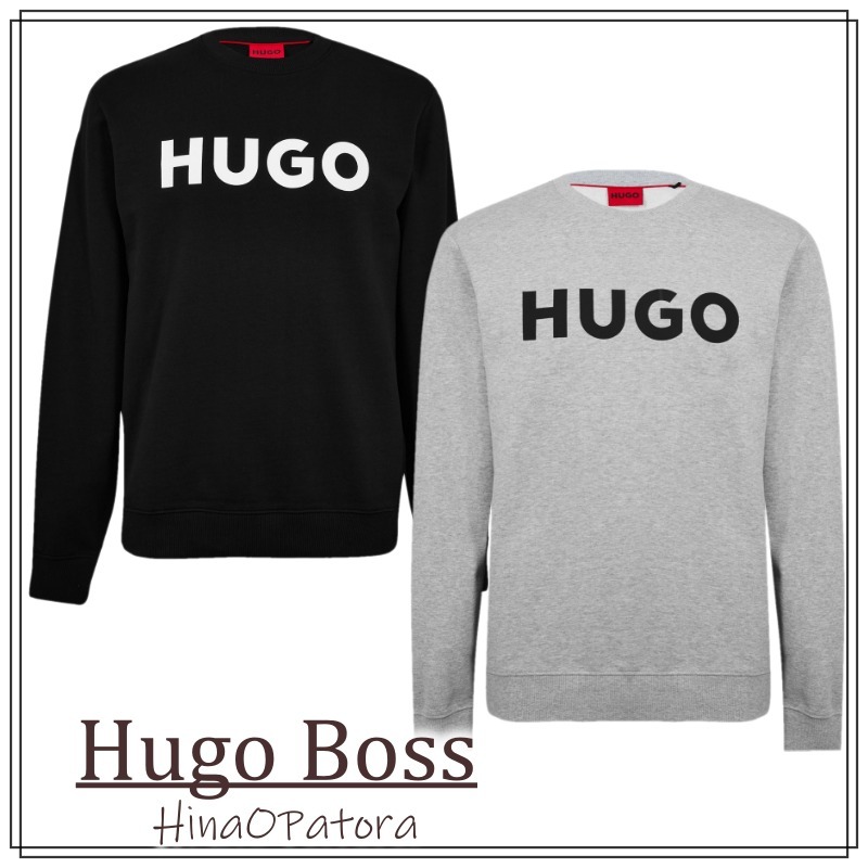 関送込*Hugo Boss*オーガニックコットン スウェットシャツ