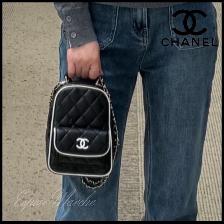 25P★新作【CHANEL】シャネル ミニバックパック