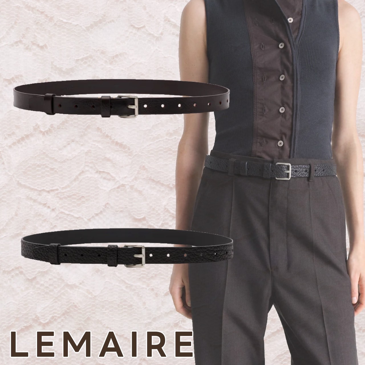 色んなシーンで♪【LEMAIRE】リバースベルト 25