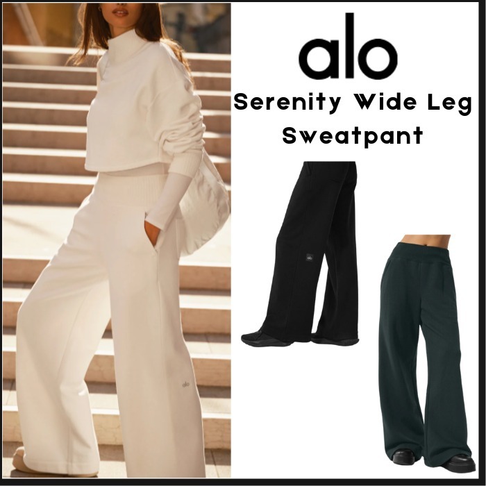 【Alo yoga】Serenity Wide Leg Sweatpant＊関税送料込＊