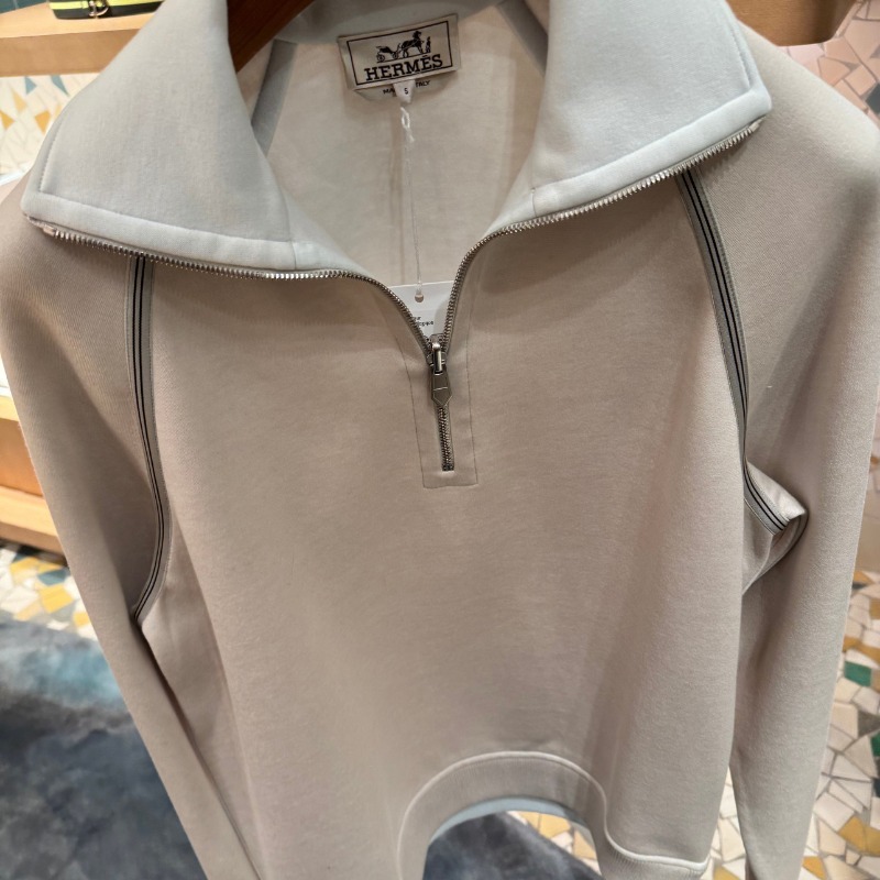 ★リバーシブル★【HERMES】トラッカーネックスウェット