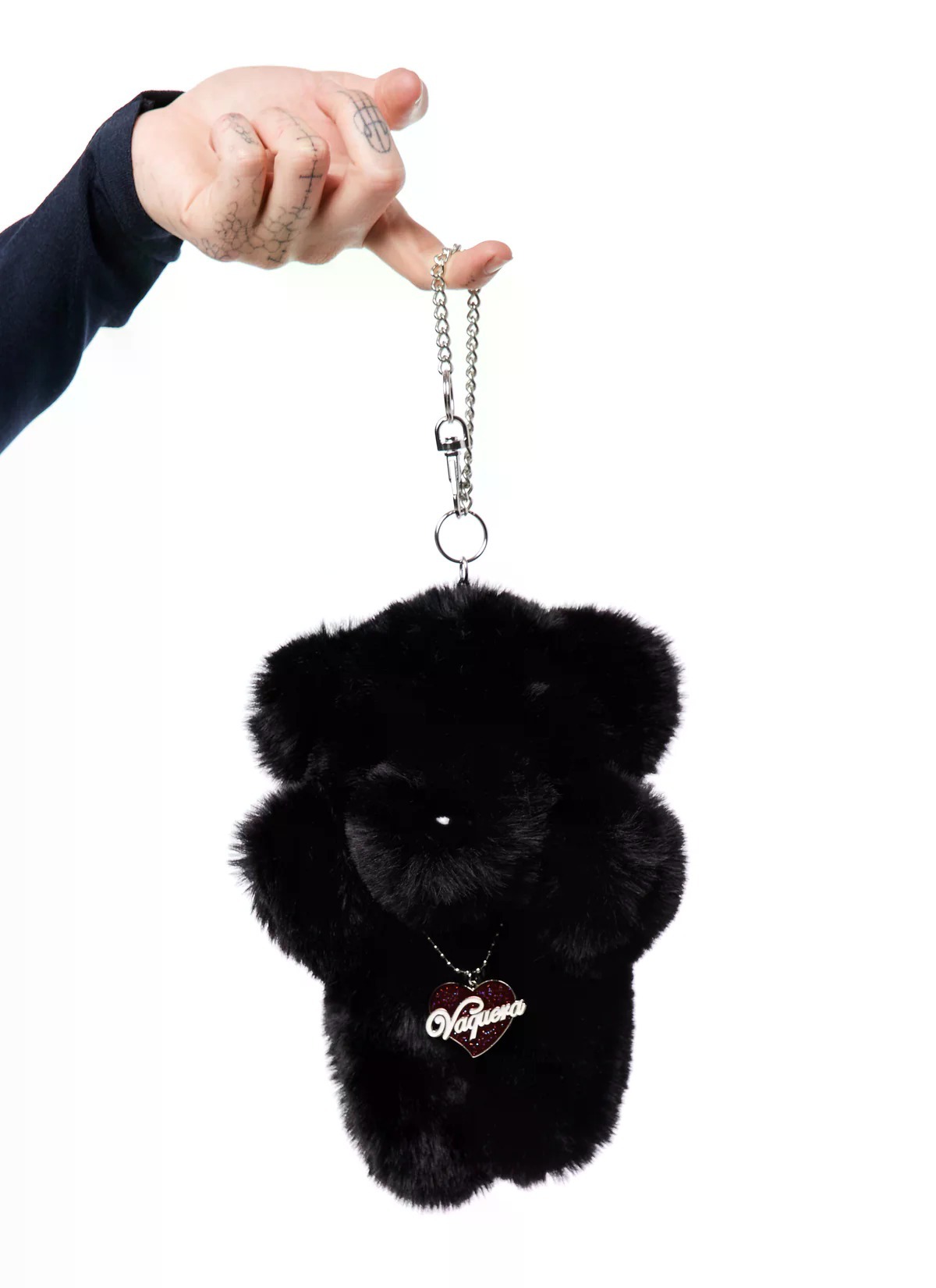 【vaquera】Teddy Bear キーチェーン BLACK 送関込