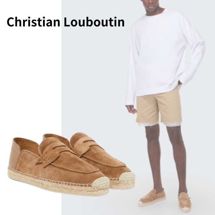 【Christian Louboutin】パケパパ ノーバック エスパドリーユ