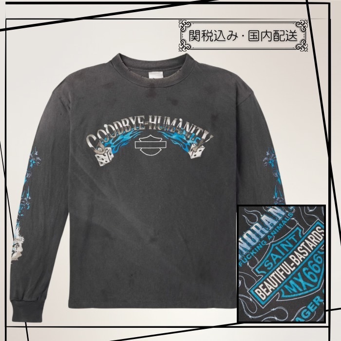 ☆SAINT MXXXXXX☆ コットンジャージーTシャツ 関税込*