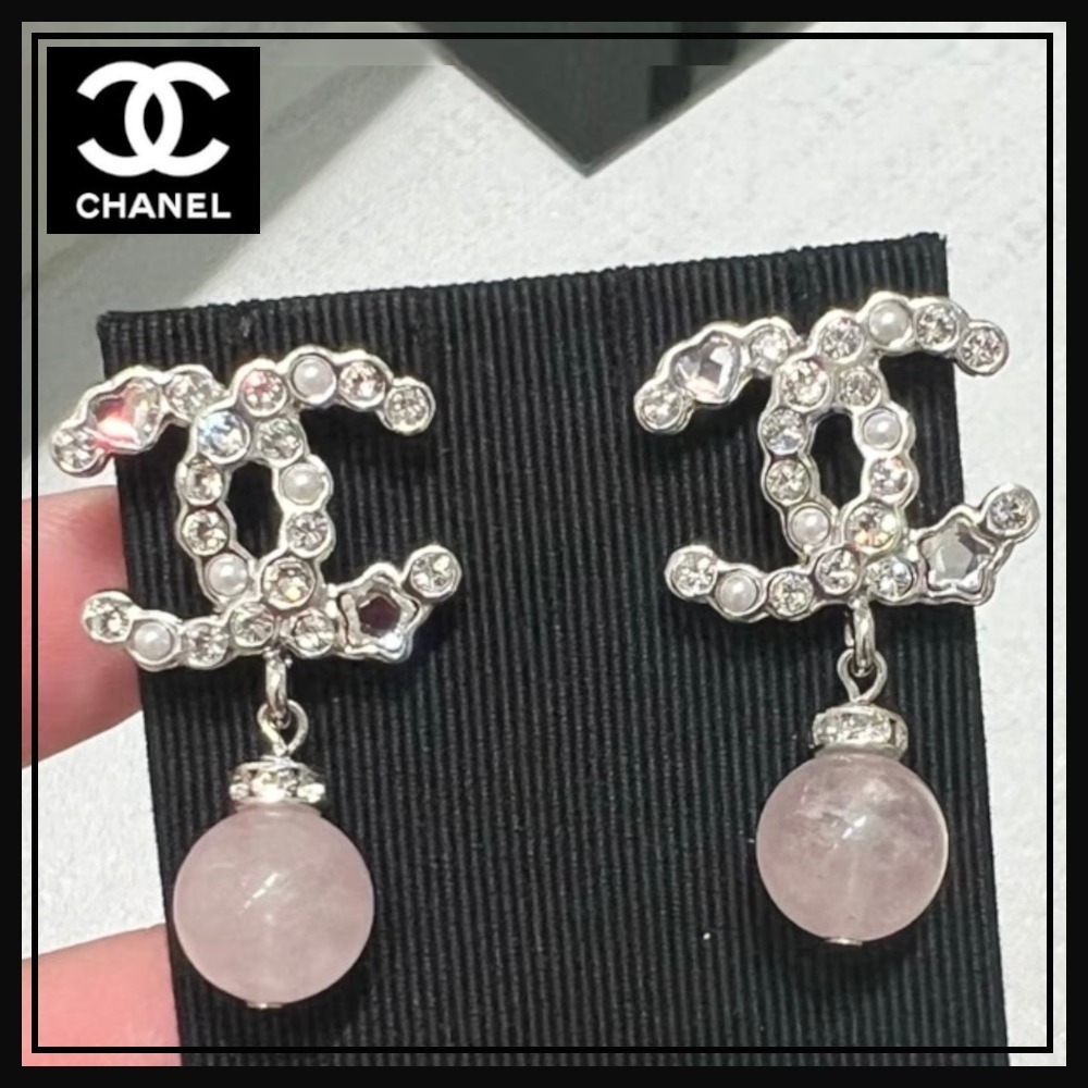 【天然石のような美しさ♡】CHANEL ピアス