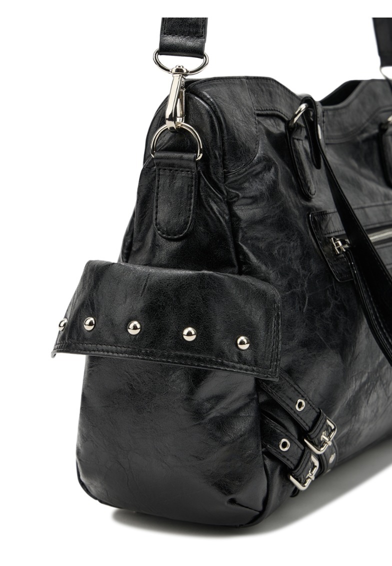 DEINET STUD POCKET BIG BAG (DEINET/ショルダーバッグ