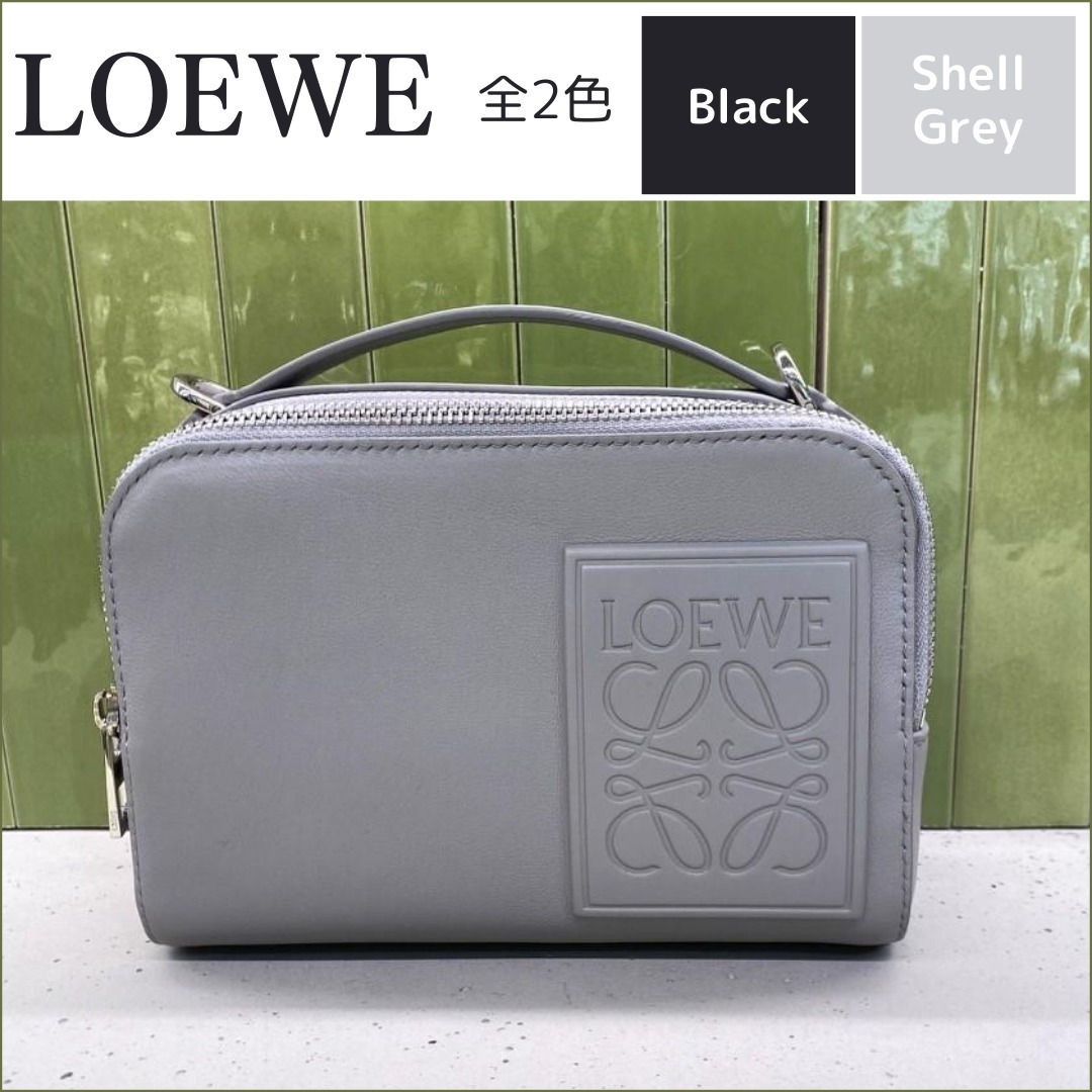 【直営店買付】LOEWE Crossbody camera bag ミニ サテンカーフ