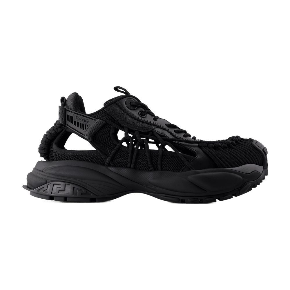 【関税込み】Sneakers - Versace - Leather - Black
