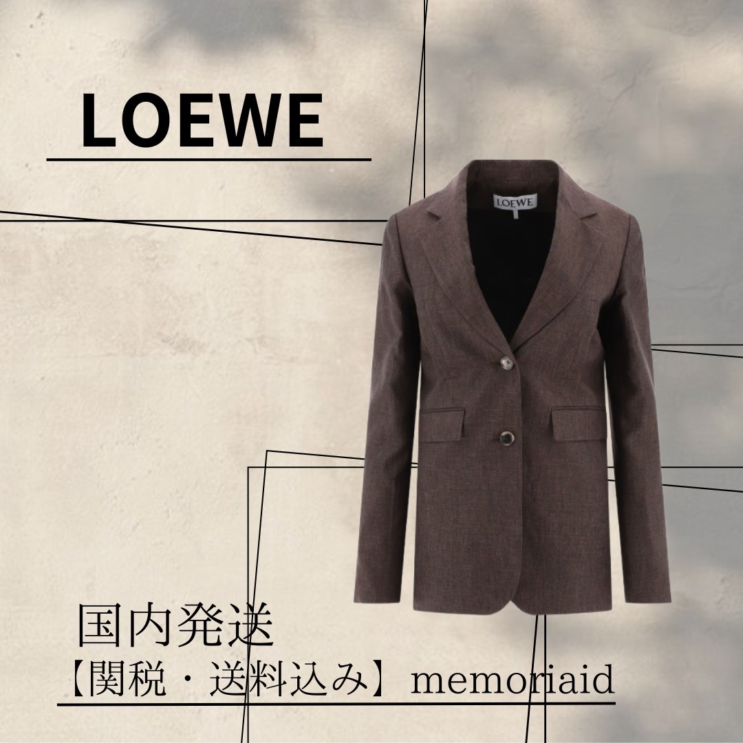 【関税・送料込み】LOEWE Linen blazer