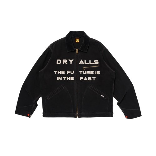 ★人気★ Human Made Zip-Up Embroidery Blouson Black