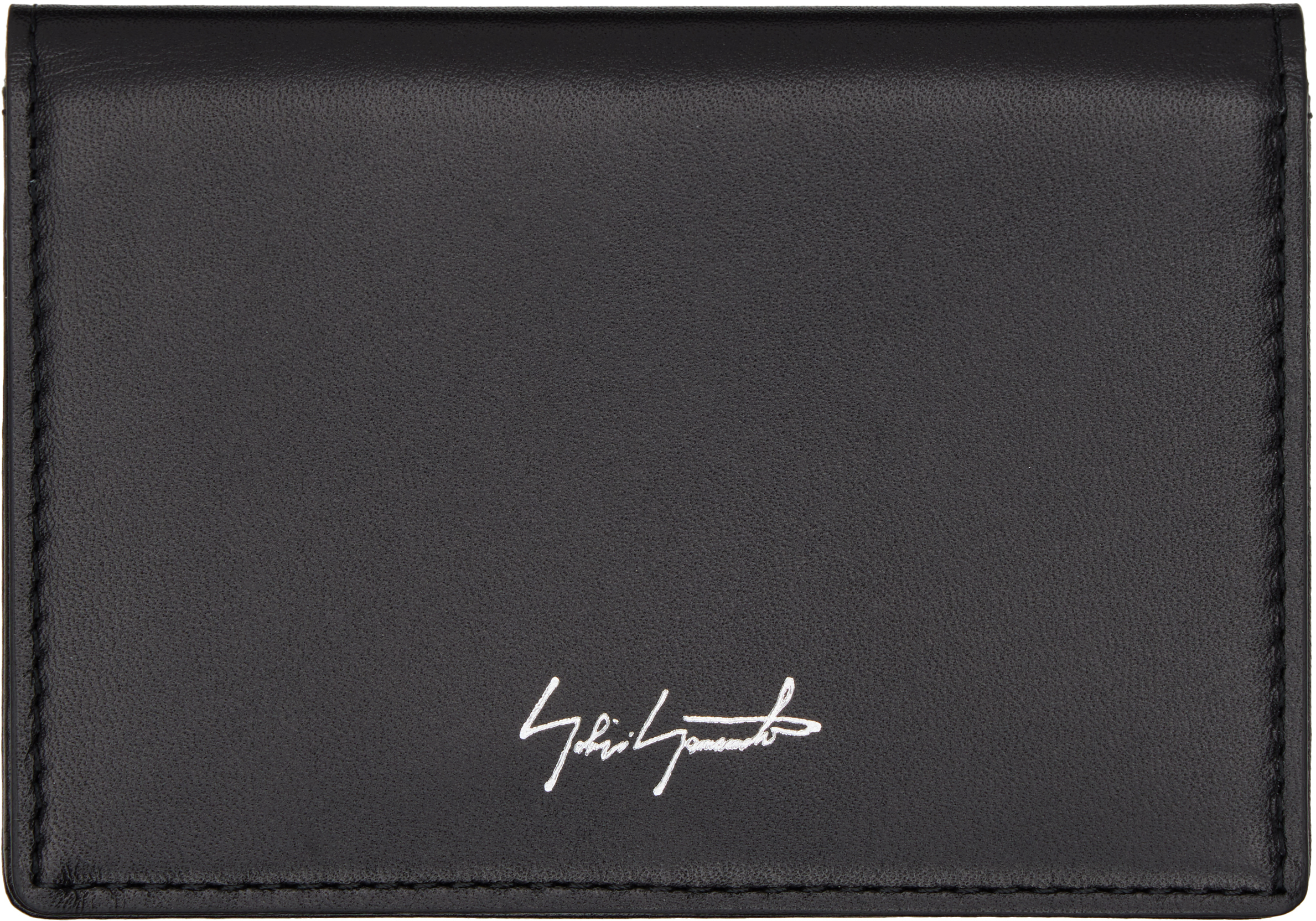 【関税込み】YOHJI YAMAMOTO ブラック レザー カードケース