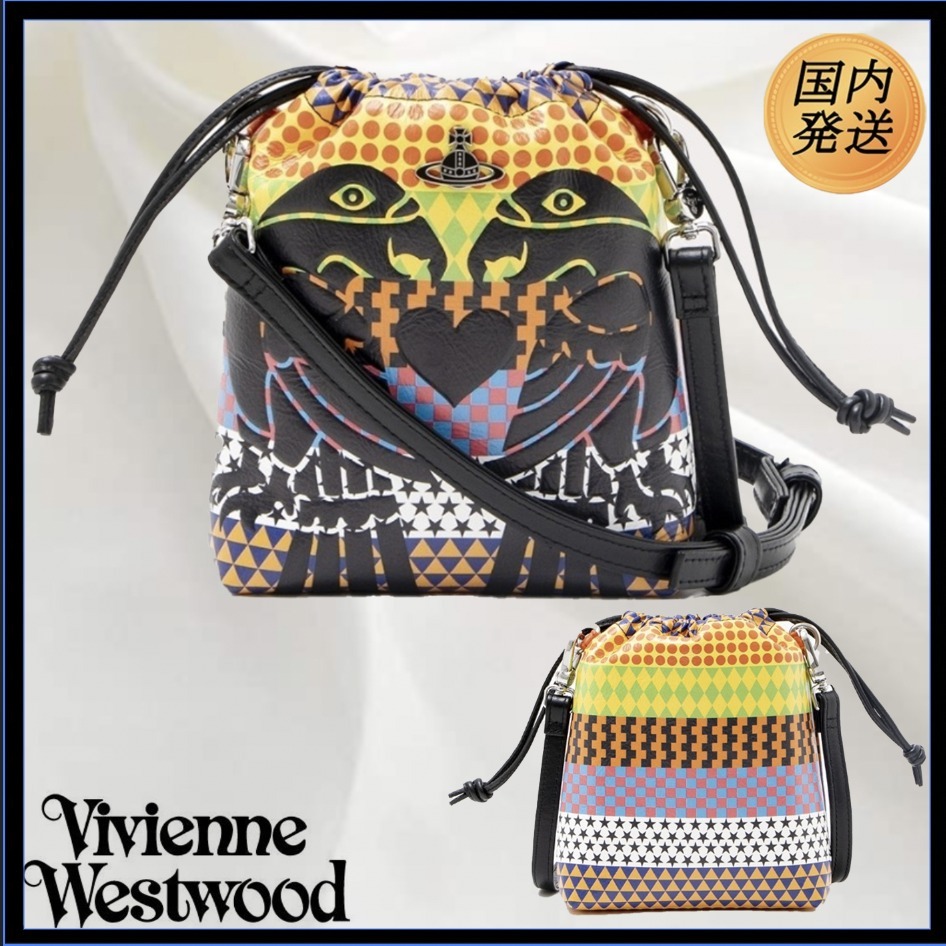 【国内発送★VivienneWestwood】TWIN EAGLES ショルダーポーチ