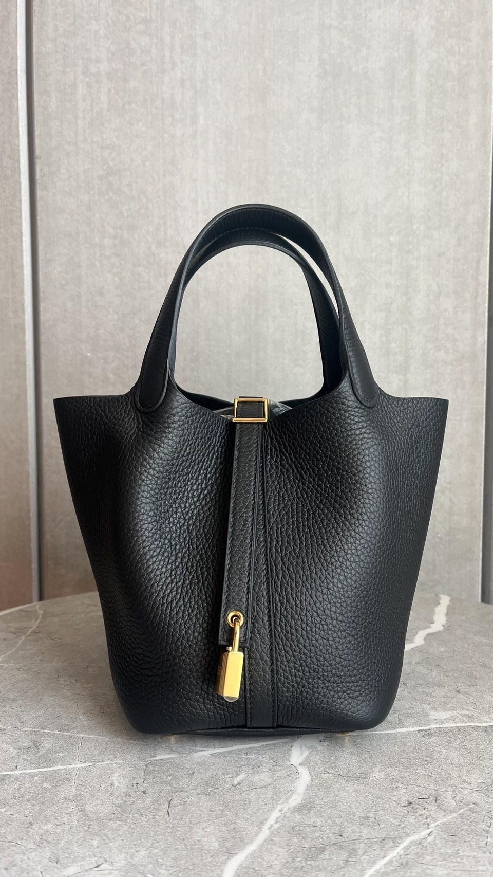 【HERMES】ピコタンPM ノワール ゴールド金具