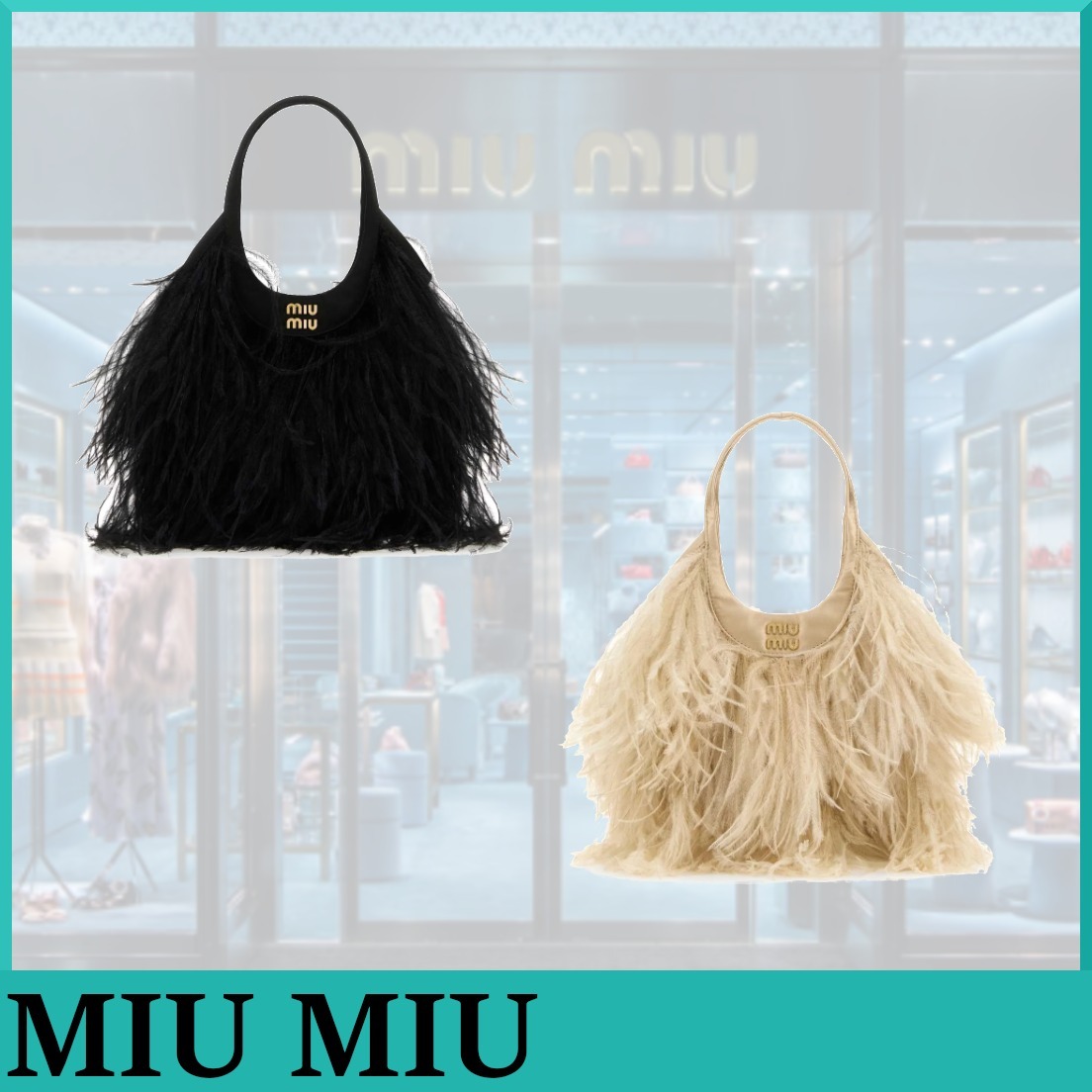 Miu Miu★ロゴレタリング トートバッグ