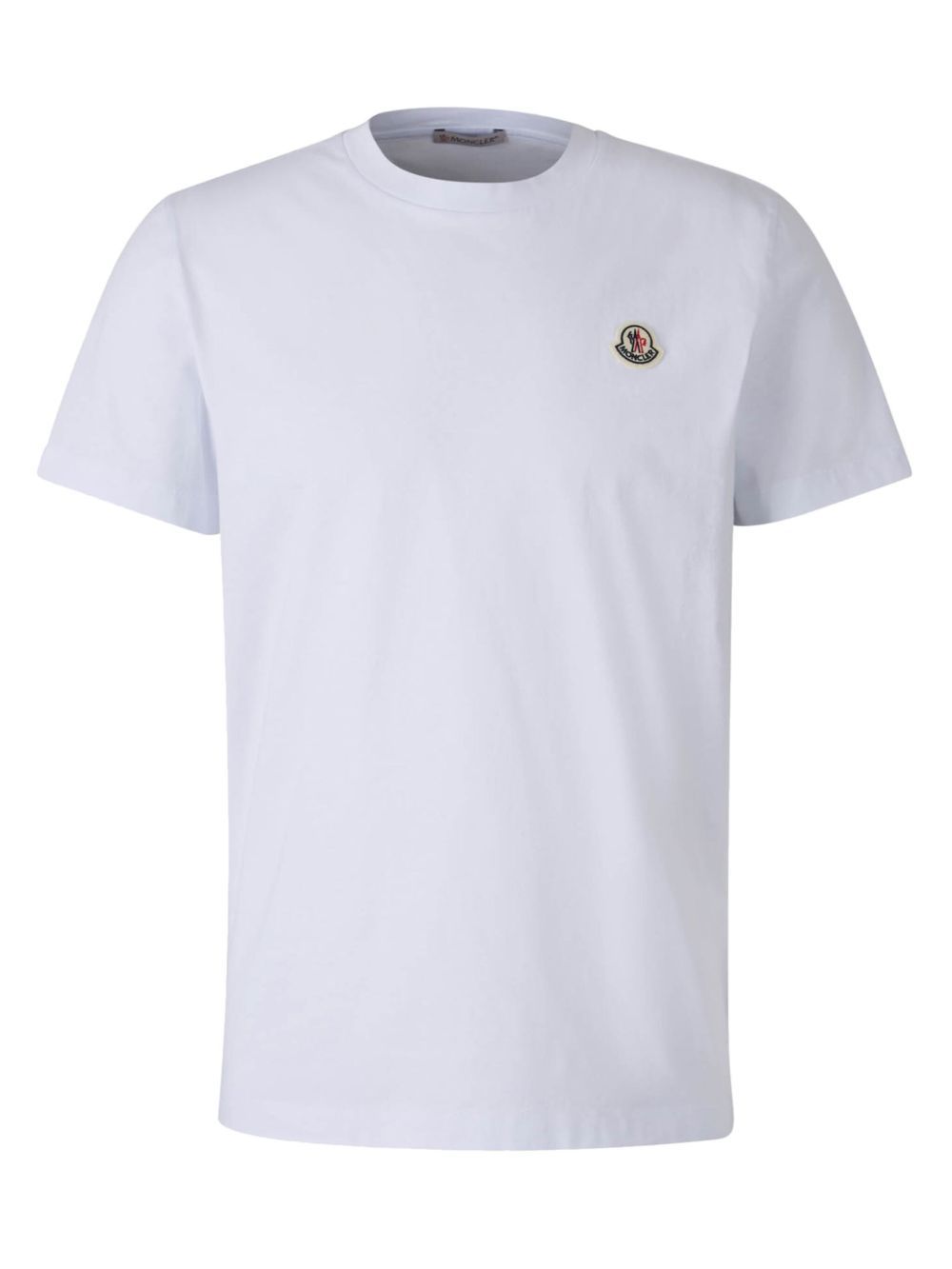 モンクレール 3色ワッペン Tシャツ ホワイト M 国内正規品 4S68