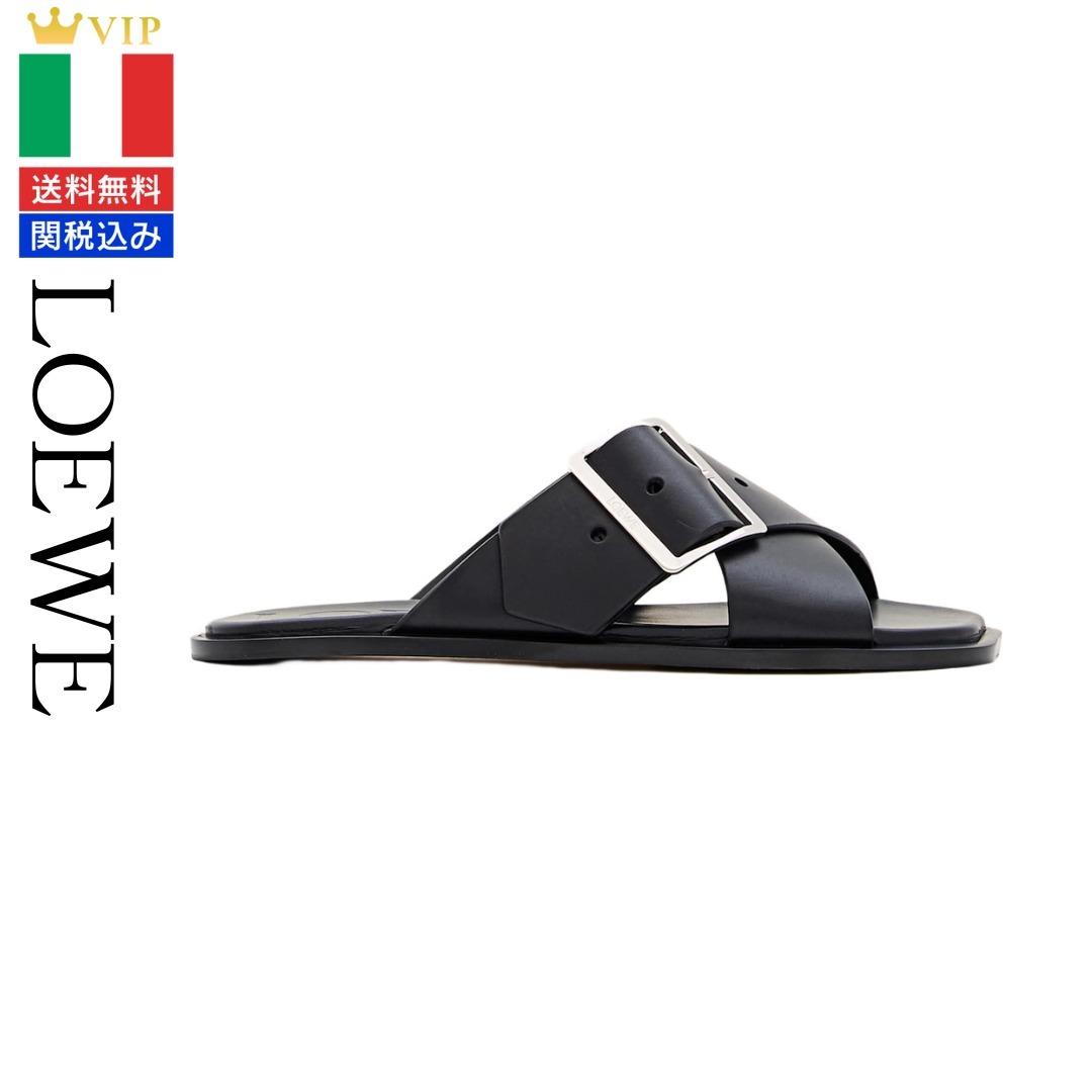 VIP【送料関税込】LOEWE Petal Belt Flat Sandal