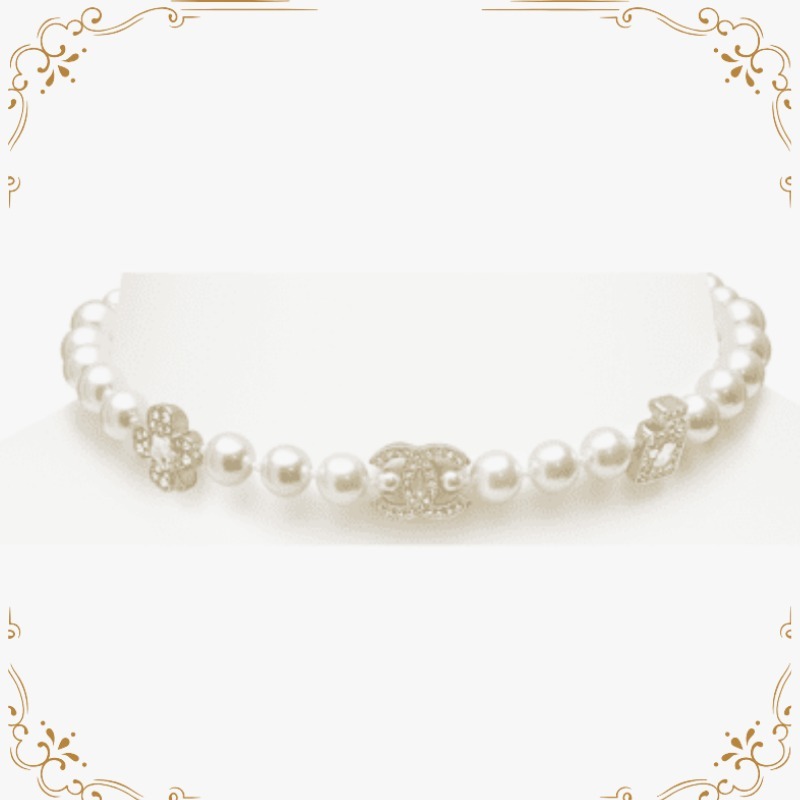 ★アイコンビジューパーツ★【CHANEL】パールチョーカー
