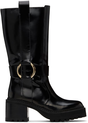 ミドルブーツ SEE BY CHLOE Women Boots SB29141999 Black By See by Chloe(シーバイクロエ) ミドルブーツ(レディース
