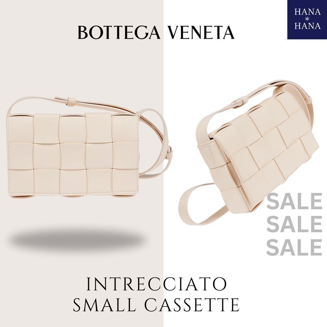 送料無 VIP価格 BOTTEGA VENETA スモールカセット ショルダーBAG