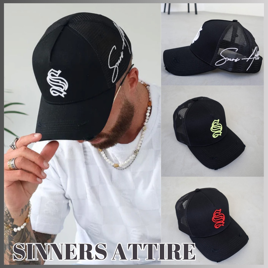 SINNERS ATTIRE トラッカーハット 帽子キャップ バイカラー