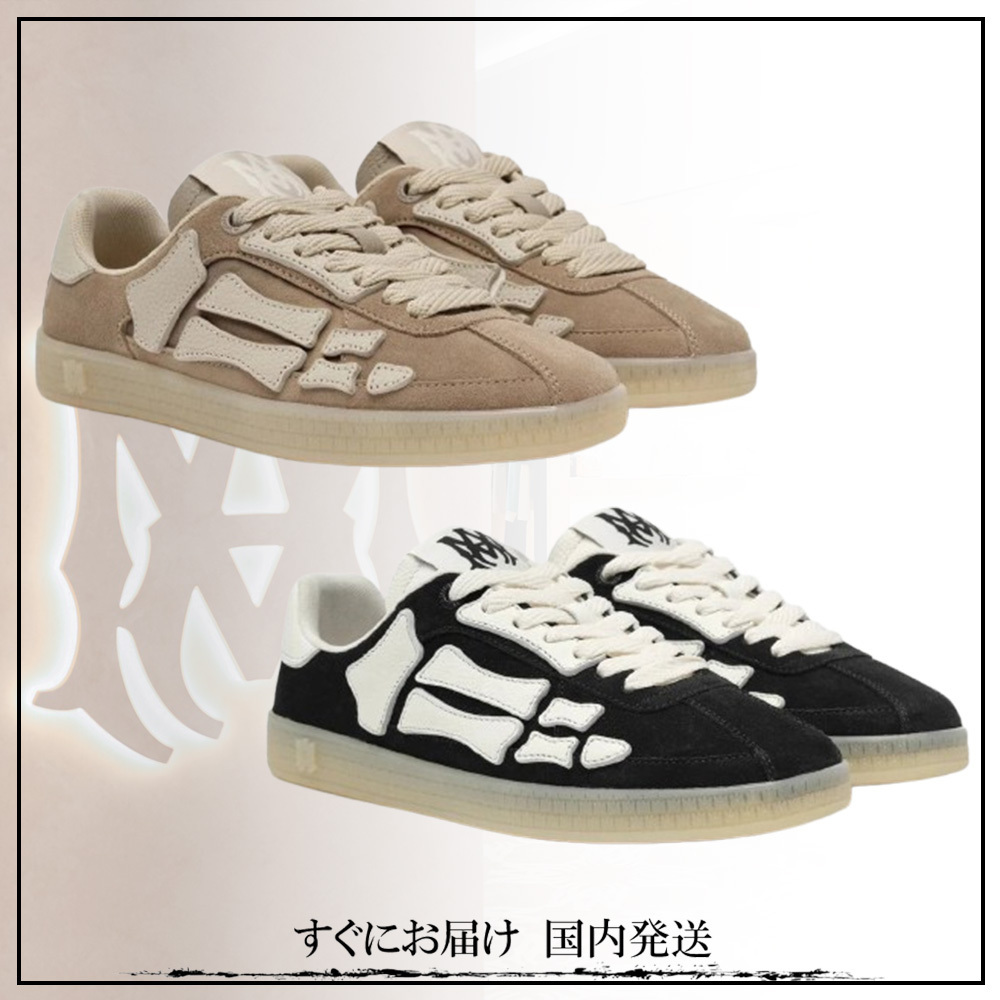 すぐにお届け♪ AMIRI パシフィックボーンズ スニーカー