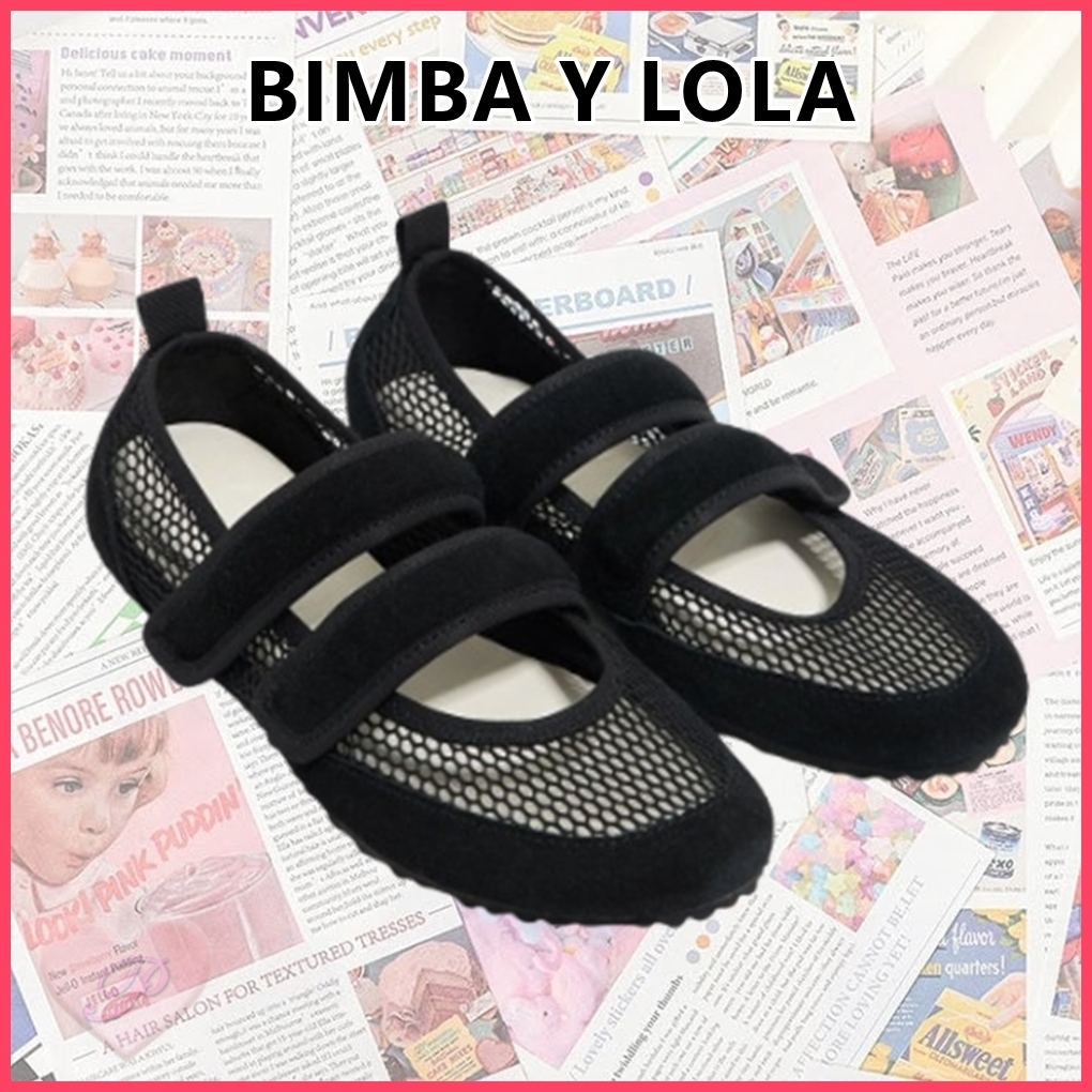 【BIMBA Y LOLA】スポーティーメッシュフラットシューズ