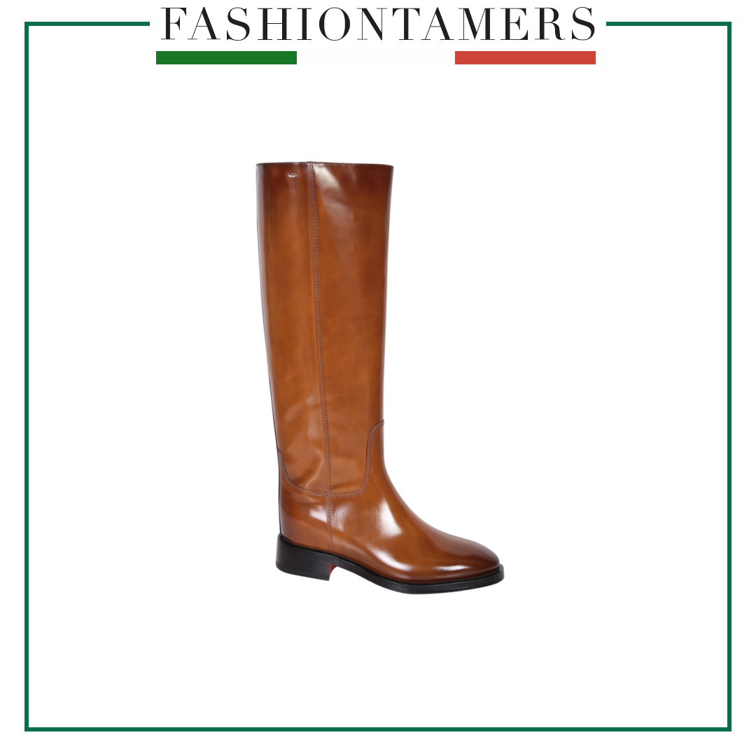 SANTONI 24AW ショートブーツ・ブーティ ブラウン系
