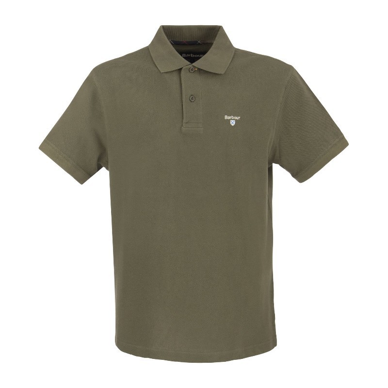 Tシャツ・カットソー Barbour SS25 Tartan pique polo shirt (MML0012 MML OL51)